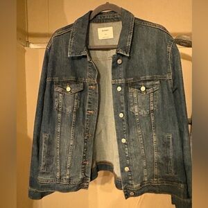Old Navy Men's/Unisex Medium Blue Denim Jean Jacket